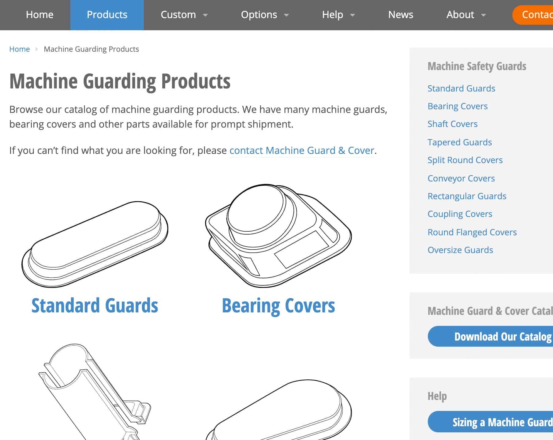 Machine Guard & Cover Website