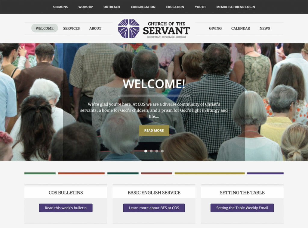 Church of the Servant Website